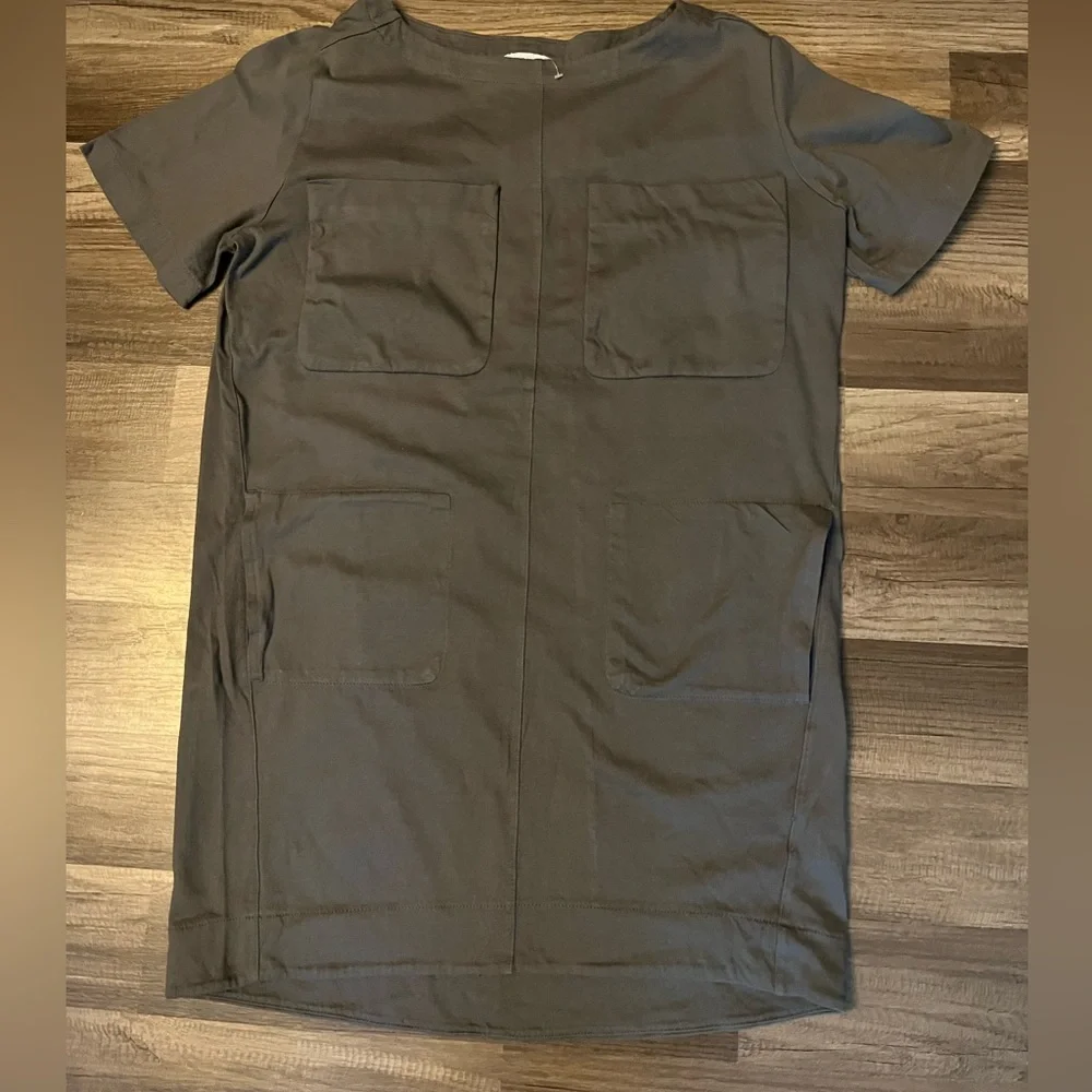 Everlane Cotton Pocket T-Shirt Dress Size Small - Picture 5 of 11